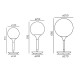 CASTORE 14 TABLE, Artemide (Michele De Lucchi y Huub Ubbens)